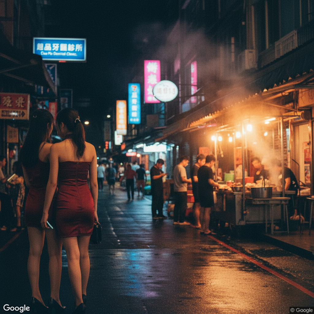 中壢新明夜市深夜小吃攤